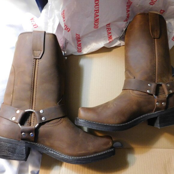 Durango Harness Biker Boots Woman Size 9M New in Box - Picture 5 of 12